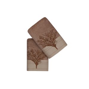 Infinity - Light Brown Light Brown
Cream Hand Towel Set (2 Pieces)