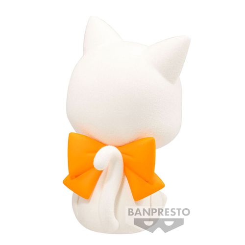 Pretty Guardian Sailor Moon Cosmos: Artemis Velika Mašna Fluffy Puffy Figura 7cm slika 3