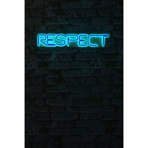 Wallity Ukrasna plastična LED rasvjeta, Respect - Blue slika 9