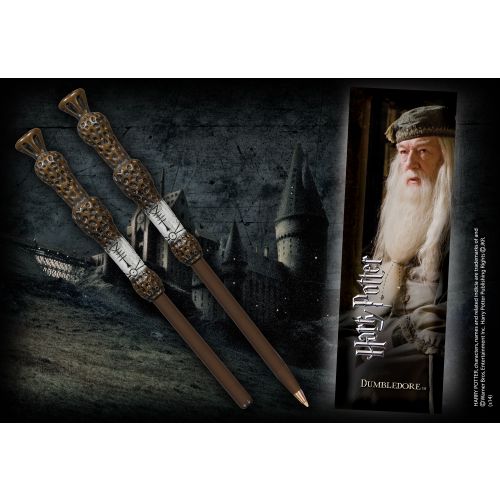 NOBLE COLLECTION - Harry Potter - Čarobni Štapić Olovka i Knjižna Oznaka Dumbledore slika 1