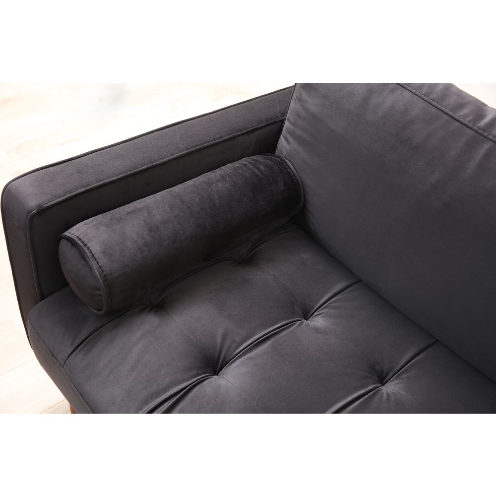 Sofa Rome - Crna BlackOak za 3 Osobe slika 3