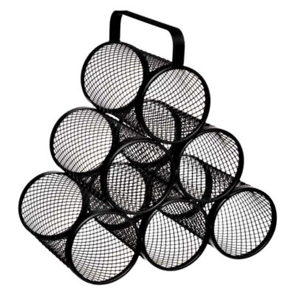 Five stalak za vino mayaj 6/1 28x18.5x25cm metal crna slika 1