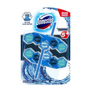 Domestos Active Blue Water Osvježivač za wc školjku ocean duopack