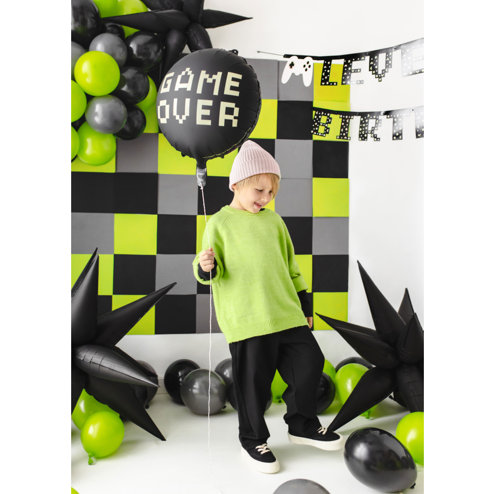 FB226 Folijski balon Game Over 45cm slika 3