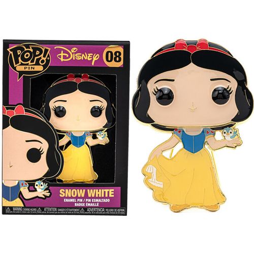 Funko Pop Disney Snow White Large Enamel bedž 10cm slika 1