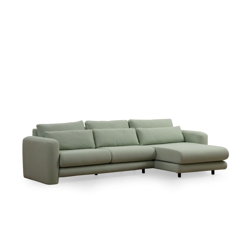 Zeleni Kutni Sofa Lily Desni Ugao slika 5