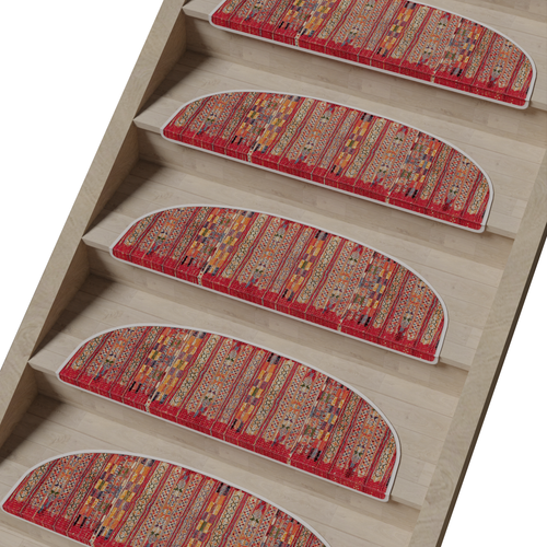 Vitaus Tepih za stubište set od 16 komada MRD-OVR-3098-SET16 slika 1