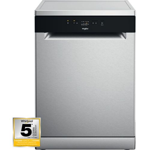 Whirlpool WFE 2B19 X Mašina za pranje sudova, 13 kompleta, Širina 60 cm, Inox slika 1