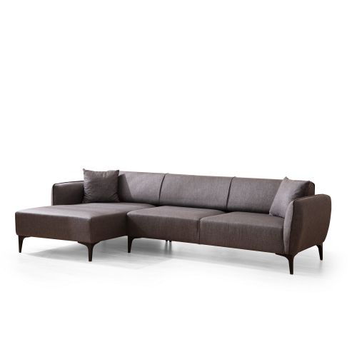 Atelier Del Sofa Kutna garnitura, Tamno siva, Belissimo Left - Dark Grey slika 5