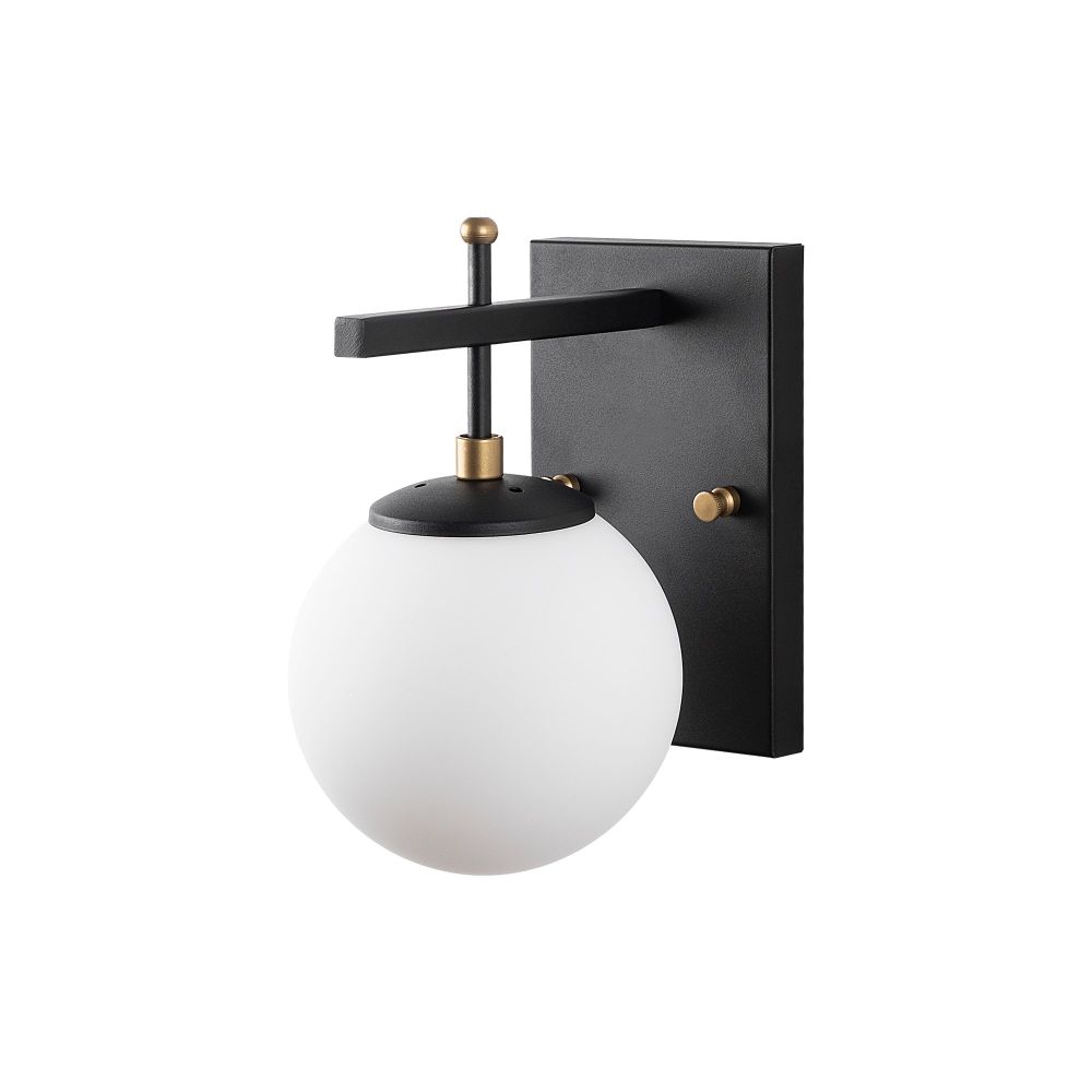 Zahar - 13113 Crna Antikna Bijela Zidna Lampa slika 5