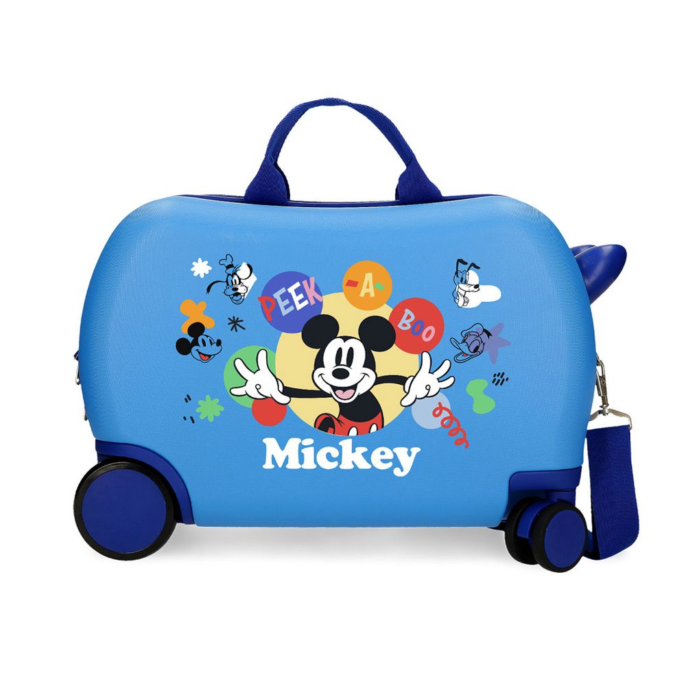 Disney Kofer 45 cm ABS, dječiji Peek a Boo 4221041, plavi slika 1