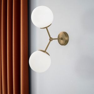 Zidna lampa Damar - 6341 Žuto-Bijela