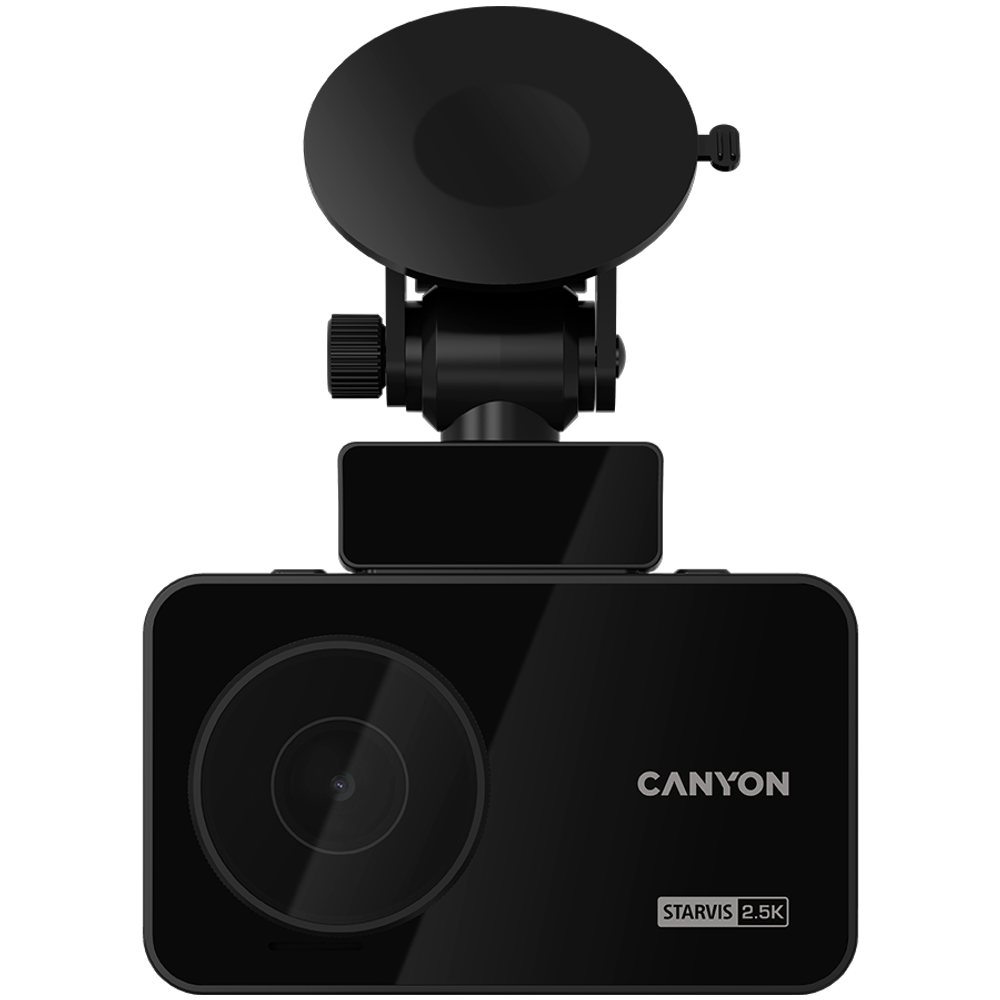 CANYON DVR25GPS Auto Kamera sa WQHD 2.5K Rezolucijom, Wi-Fi i GPS, Crna slika 6
