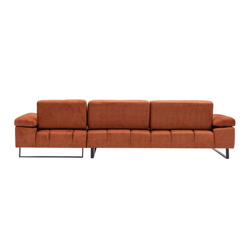 Atelier Del Sofa Kutna garnitura, naranča, Mustang Large Right - Orange slika 9