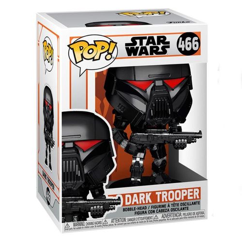 Star Wars Mandalorian POP! Vinyl - Dark Trooper (Battle) slika 1