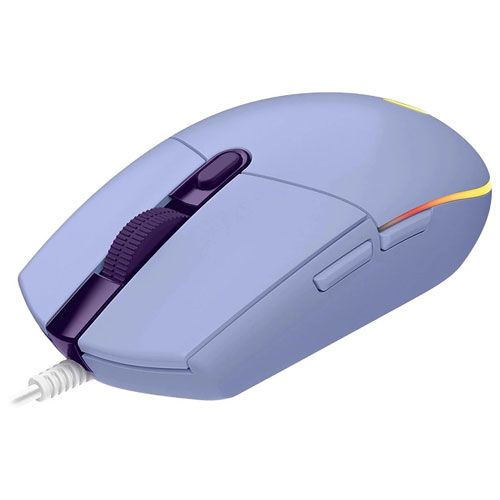 Logitech G102 Lightsync Gaming Wired Mouse, Lilac USB slika 3