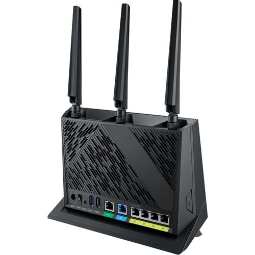 Bežični ruter ASUS RT-AX86U PRO Wi-Fi AX5700 Mesh WiFi 6 4804Mbps 861Mhz  Gaming 3 antene crna slika 6