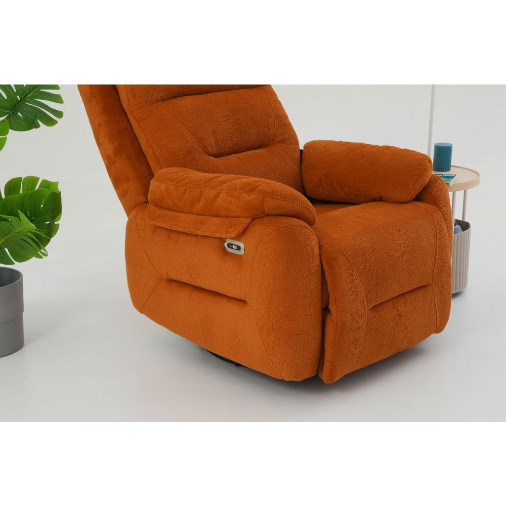 Električni Relax Fotelja Comfort - boja: crvena pločica slika 5