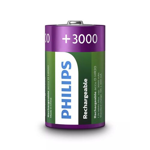 PHILIPS Punjive Baterije D 1,2V, 3000mAh slika 2