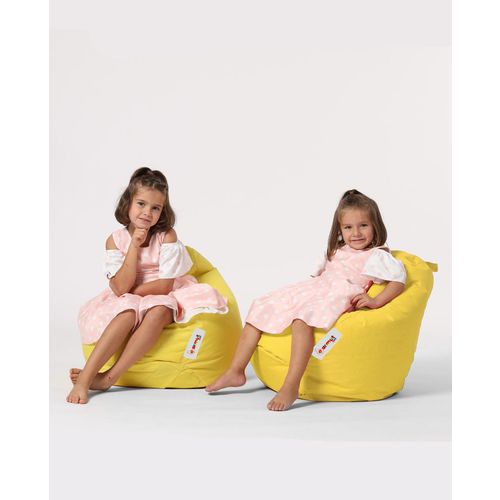 Atelier Del Sofa Vreća za sjedenje, Premium Kids - Yellow slika 7