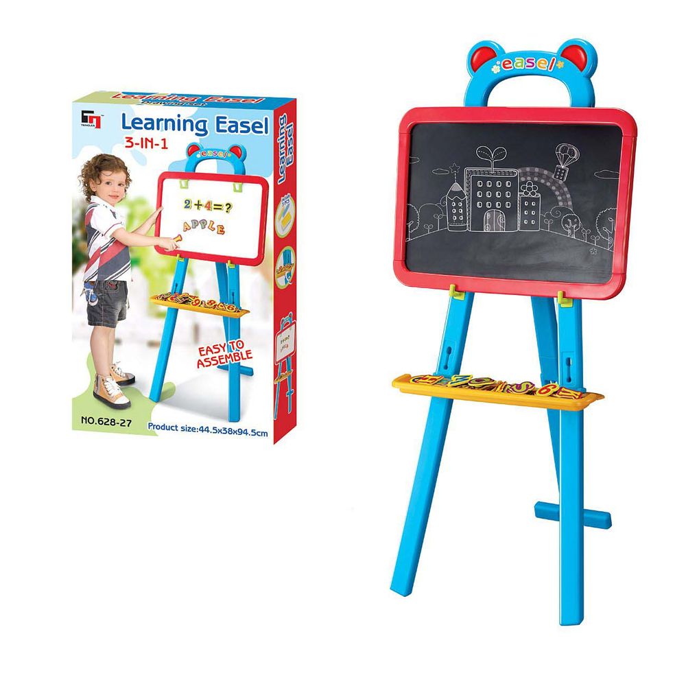 Dvostrana tabla za crtanje i pisanje Learning Easel 3U1 slika 1