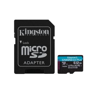 Memorijska kartica Kingston SD MICRO 512GB UHS-I + 1ad Canvas GO Plus