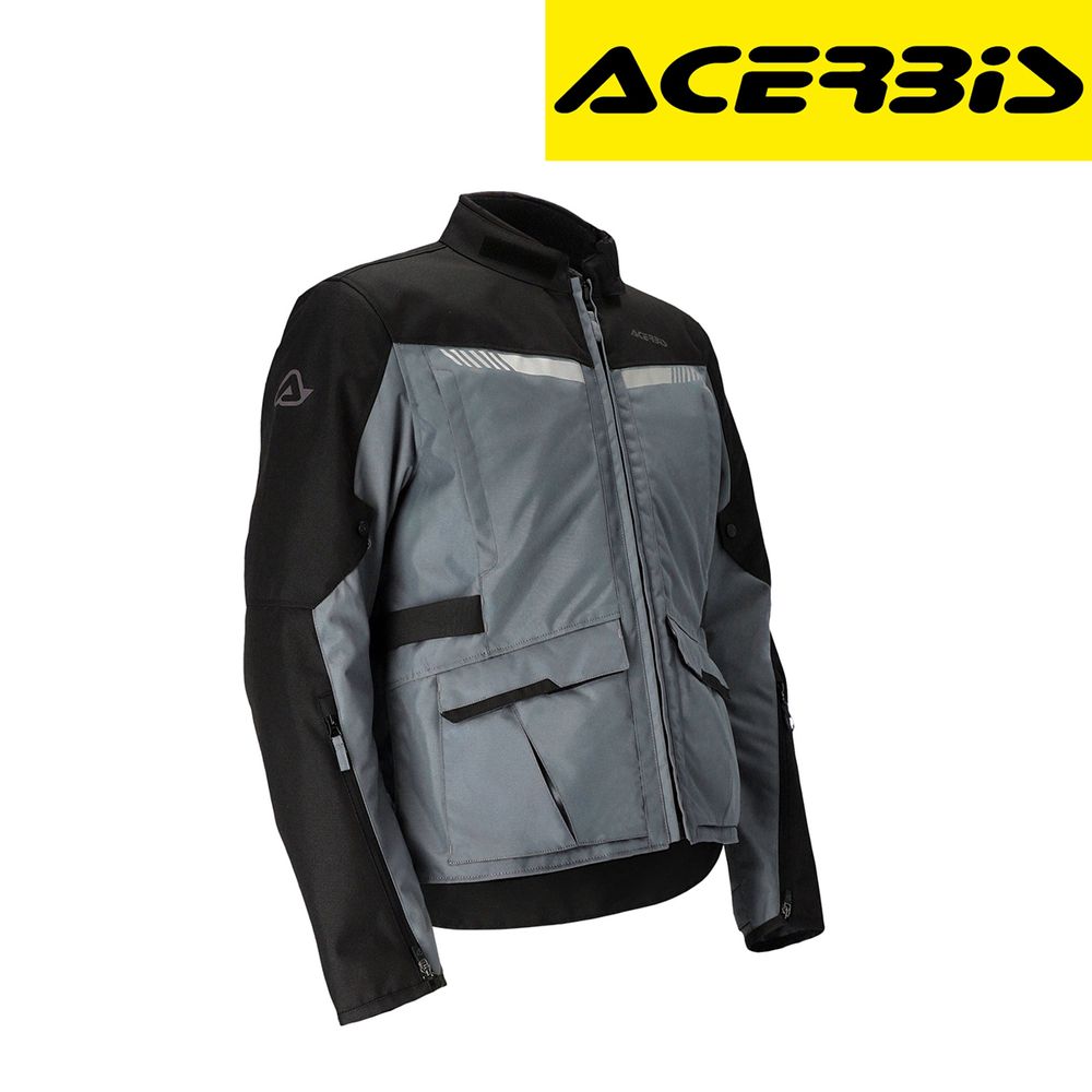Ženska jakna za motor vel.M Acerbis CE X-Trail Lady - Siva slika 3
