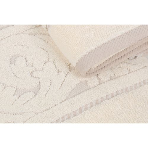 Sultan - Cream Cream Hand Towel Set (2 Pieces) slika 4