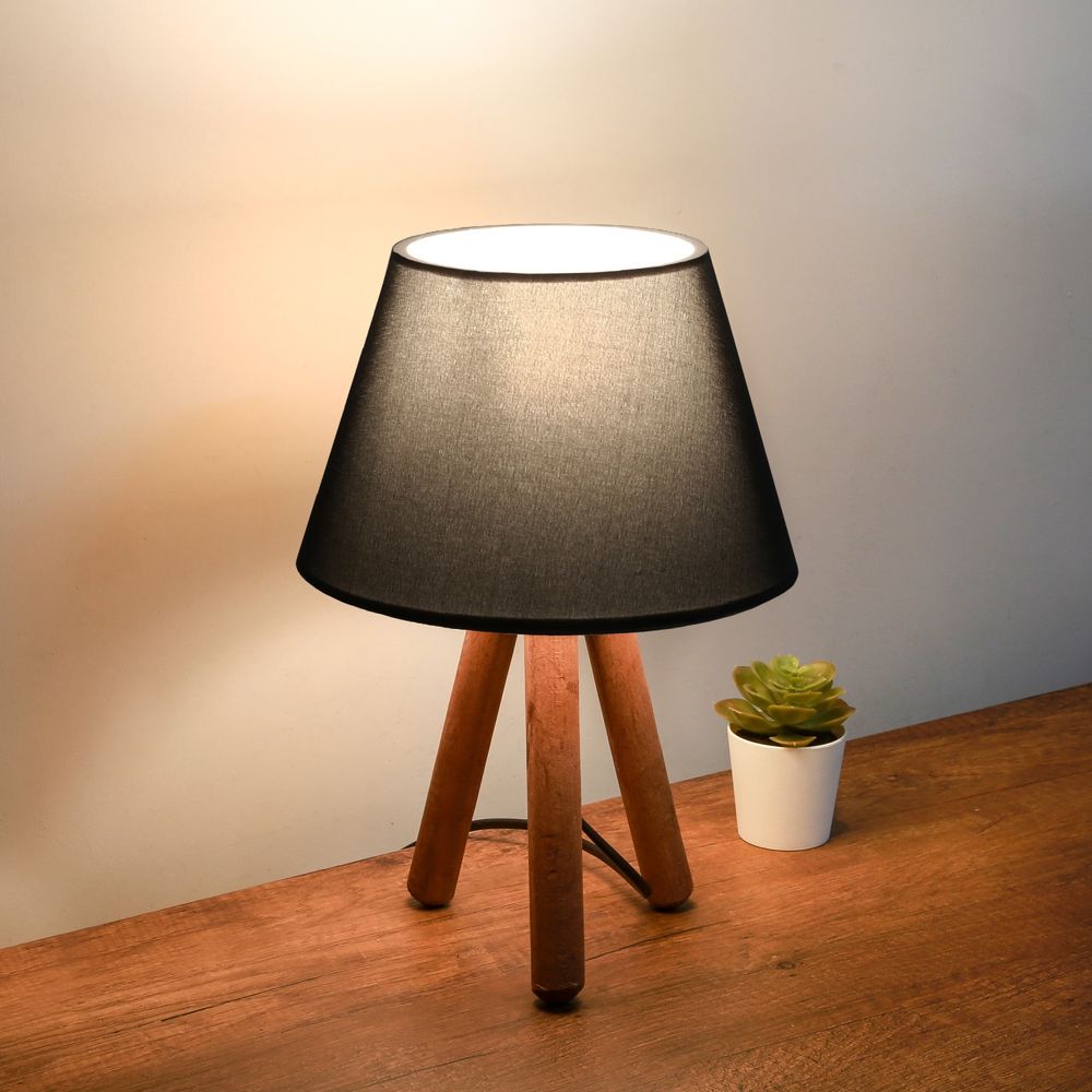AYD-3168 Antracitna Stolna Lampa slika 1