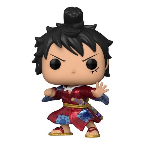 FUNKO POP ANIMATION One Piece – Luffy in kimono METALLIC slika 1