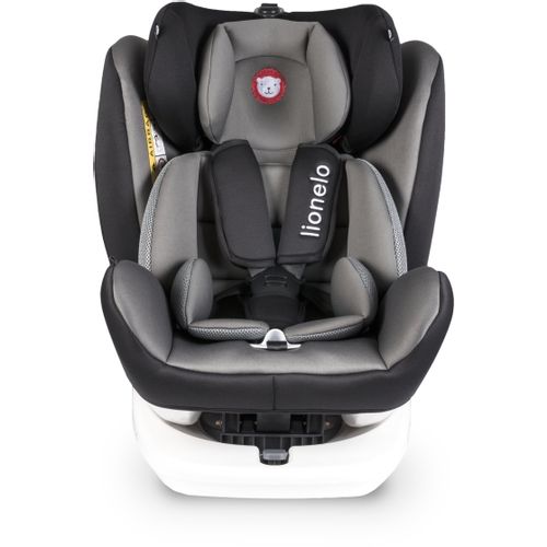 Lionelo autosjedalica Bastiaan, 360st ISOFIX, 0-36Kg, siva slika 2