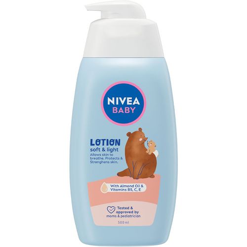 NIVEA Baby Soft & Light losion 500ml slika 1