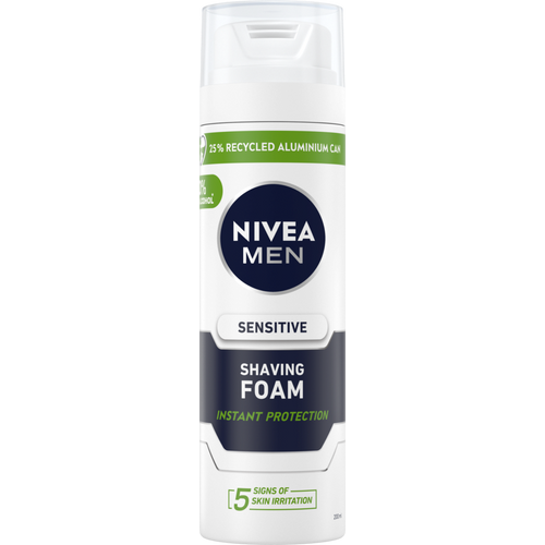 NIVEA Men Sensitive pena za brijanje za osetljivu kožu 200ml slika 1