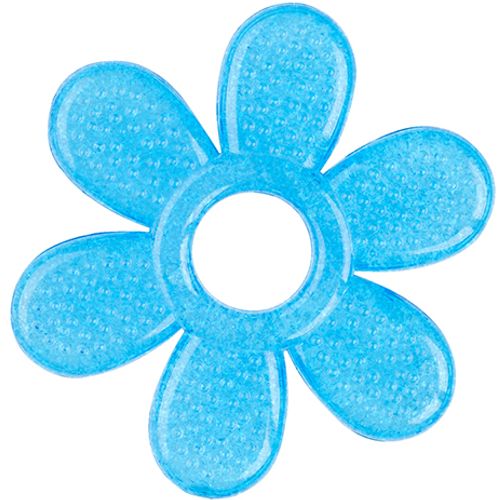 BabyOno Gelirana grickalica za zube Cvijet, plava slika 4