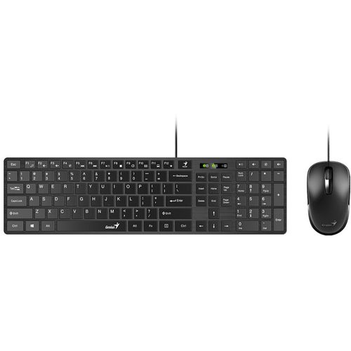 Genius SlimStar C126,BLK,USB,SERGK-210003 slika 1