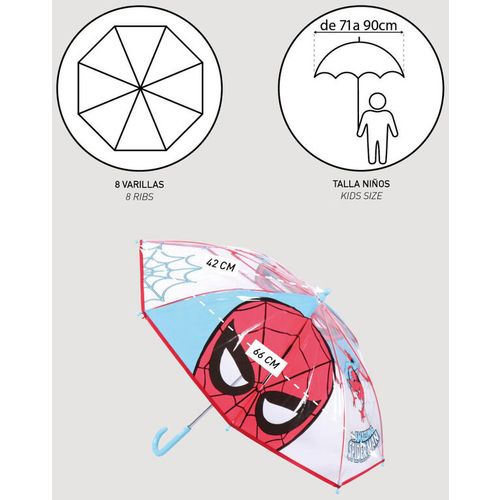 Marvel Spiderman bubble manual umbrella 42cm slika 5