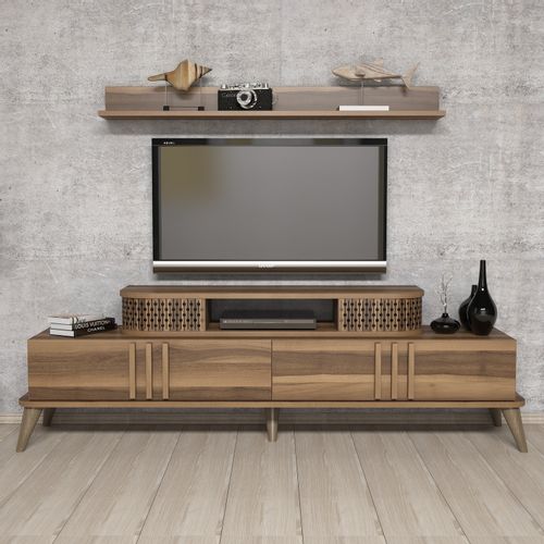 Woody Fashion TV jedinica, Eylül - Walnut slika 3