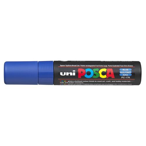 UNI POSCA marker pc-17k plavi slika 1