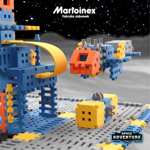 Marioinex set Waffle kockica baza na Mjesecu 618kom. slika 5