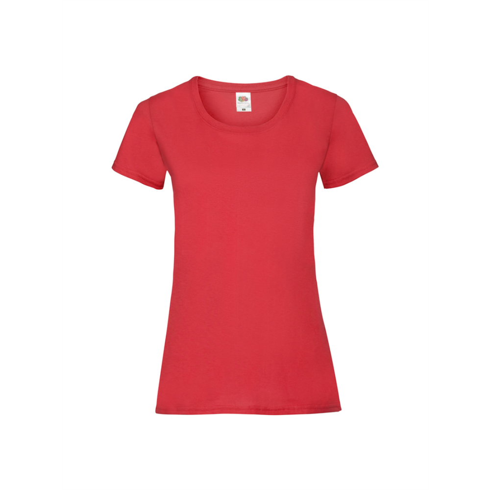 Fruit Of The Loom Majica kratkih rukava Lady Fit 165g - Crvena XL slika 1