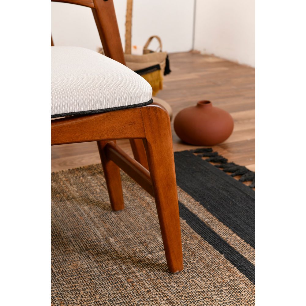 Set Stola i Stolica Touch (2S-1B) WalnutCream (4 Dijela) slika 9