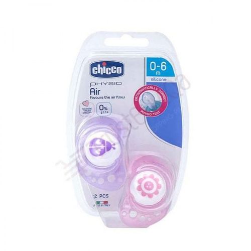 Chicco laža Physio Air sil. roze 0-6m, 2kom slika 1