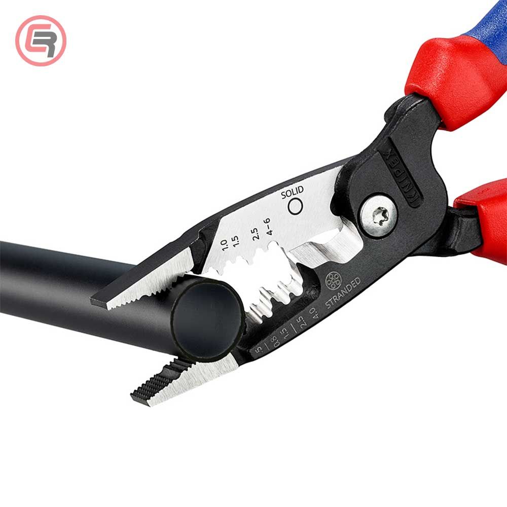 Knipex Kliješta Elektroinstalacijska Multifunkcionalna 200 mm – 13 72 200 ME slika 5
