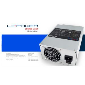 Napajanje 1800W LC Power LC1800 ATX V2.31 Mining Edition