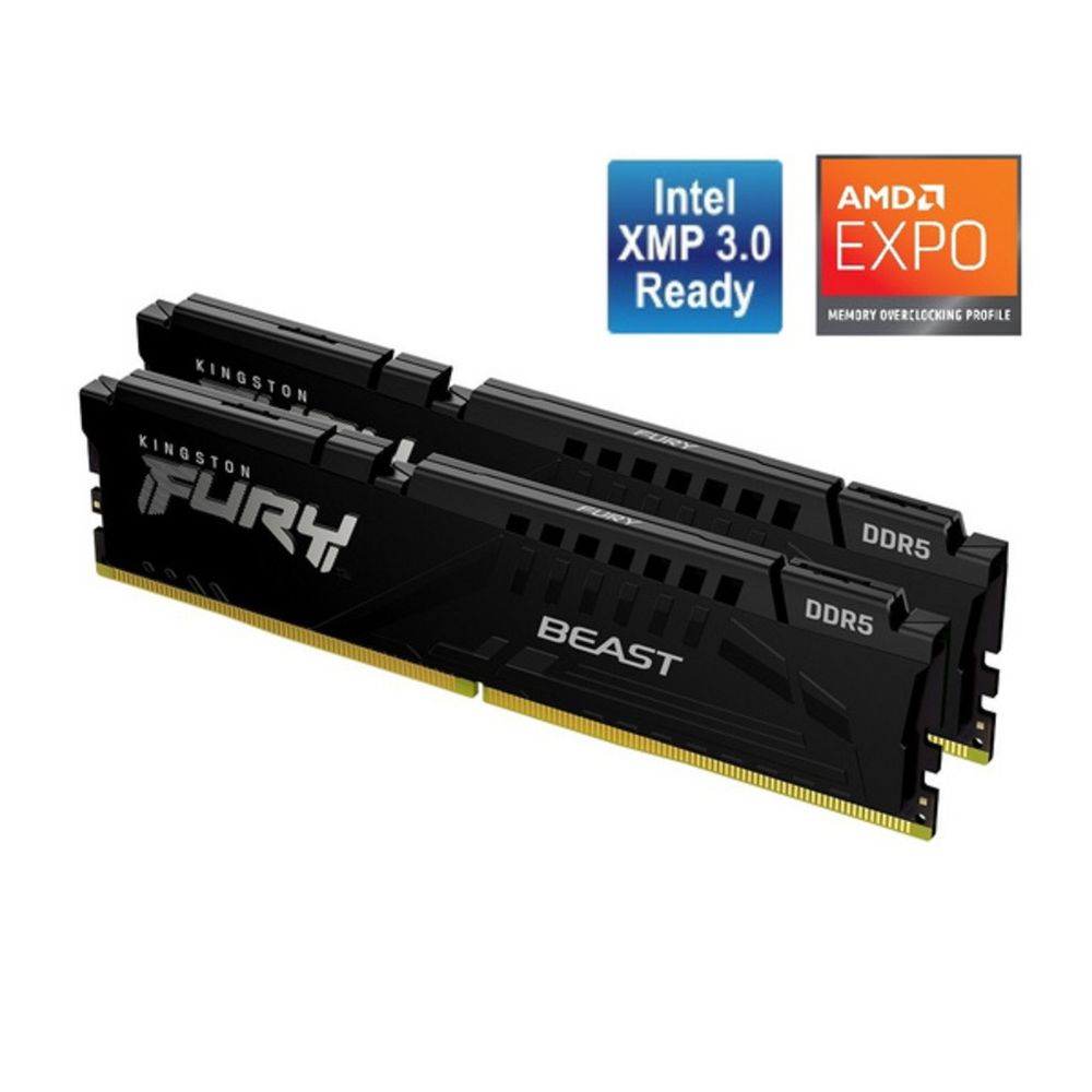 Kingston 32GB 5600MHz DDR5Fury Beast (2x16), CL36, EXPO slika 1