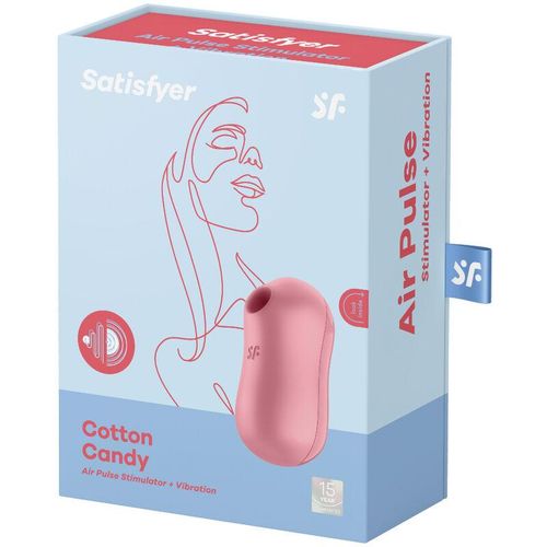 Satisfyer Cotton Candy stimulator klitorisa i vibrator slika 6