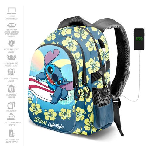 Disney Stitch Lifestyle adaptable backpack 44cm slika 2