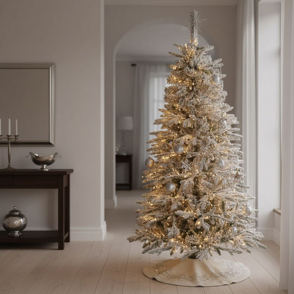 Ct0224 smreka prekrivena snijegom lux 180 cm slika 11