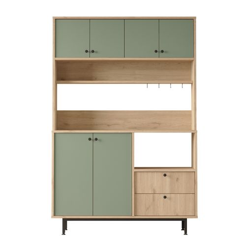 RE5-SY OakGreen Multi Purpose Cabinet slika 4