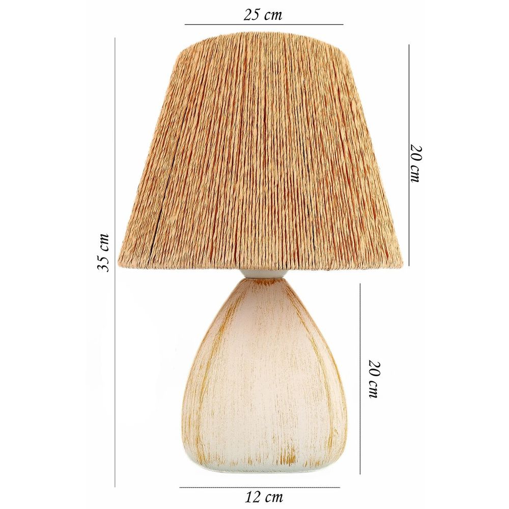 YL678 Prirodna Stolna Lampa slika 3